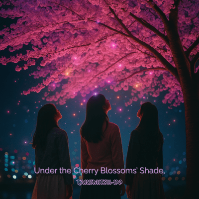 Under the Cherry Blossoms' Shade, Front Cover