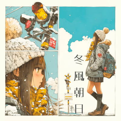 Winter Wind Sunrise Front Cover