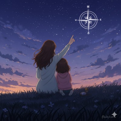 Mirai eno Rasinban (Compass for the future) Front Cover