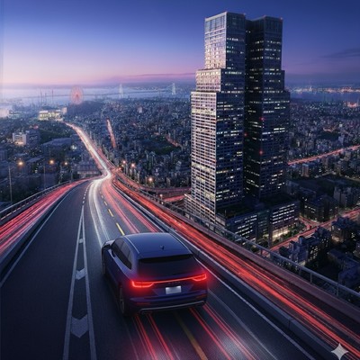 Osaka~Kobe Secret Skyline Front Cover