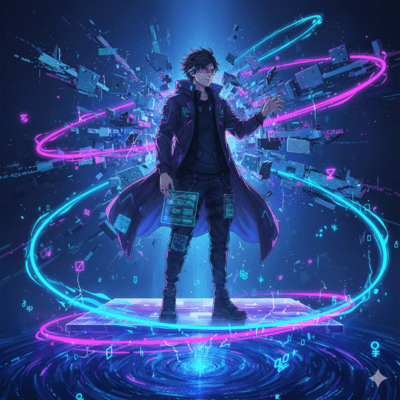 Meikyu no Cyber Loop Front Cover