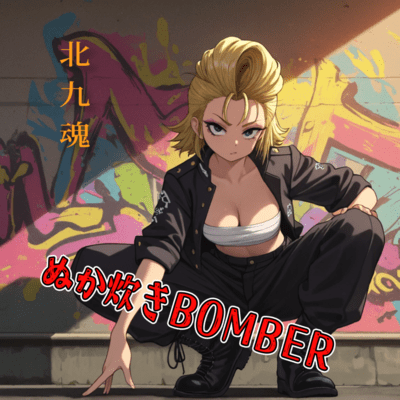 ぬか炊きBOMBERのジャケット写真