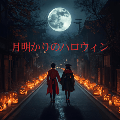 月明かりのハロウィンのジャケット写真