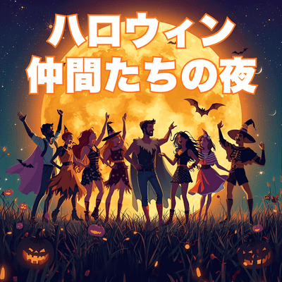 Halloween Night of Friends Front Cover