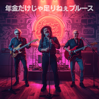 The Pension Ain't Enough Blues Front Cover