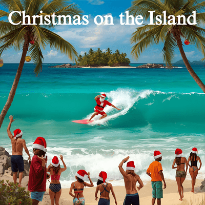 クリスマス・オン・ジ・アイランドのジャケット写真