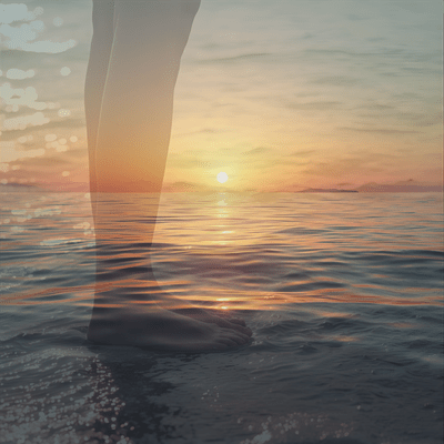 Light Blooming Between the Waves Front Cover