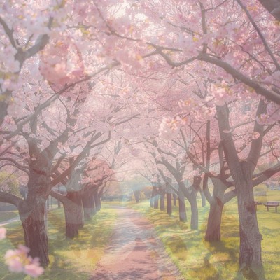 Healing Breeze of Cherry Blossoms Front Cover