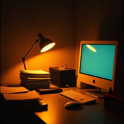 Tomorrow Comes While I'm Working Late Front Cover