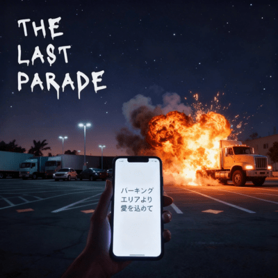 From the parking area with love (plain ver) Front Cover