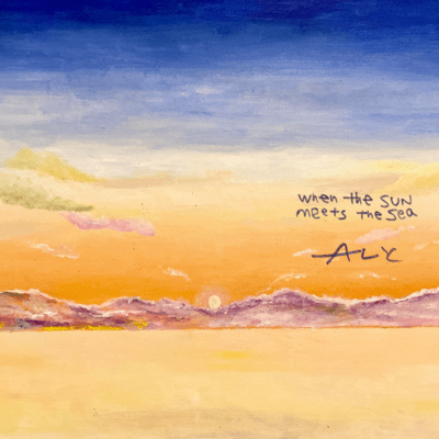 When the sun meets the seaのジャケット写真