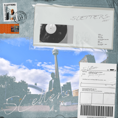 5 letters Front Cover