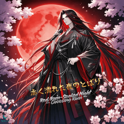 紅く濡れた夜のとばりのジャケット写真