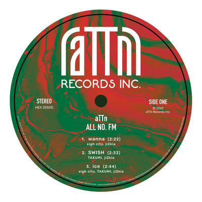 ALL NUMBERS FMのジャケット写真