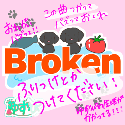 Broken for distribution Front Cover