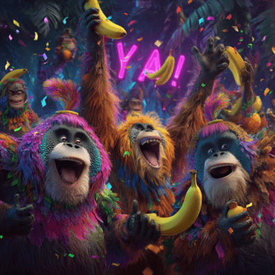 I'm a brand new orangutan. Front Cover