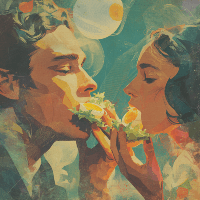 口の中で卵サラダのジャケット写真