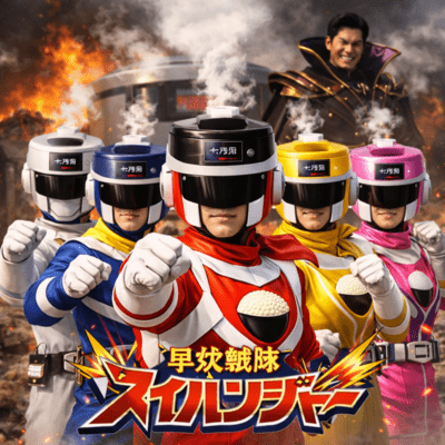 Hayadaki Sentai Suihanja Front Cover