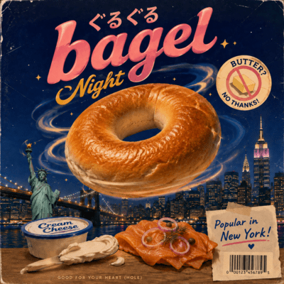 GURUGURU bagel Front Cover