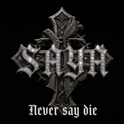 Never say die (feat. Saya) Front Cover