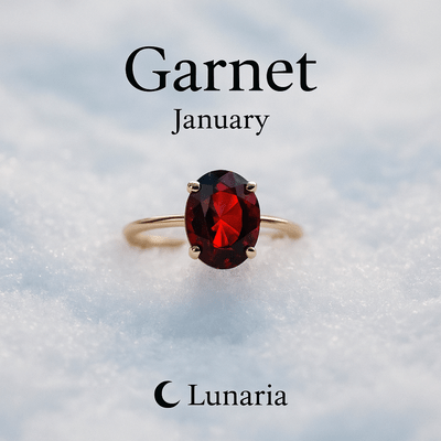 Garnet - January's Front Cover