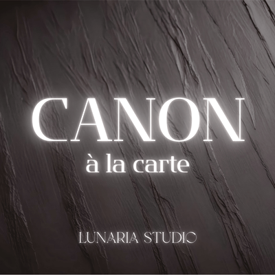 CANON à la carte Front Cover