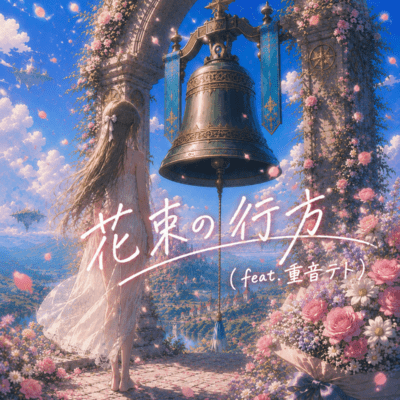 Hanataba no yukue (feat. KASANE TETO) Front Cover