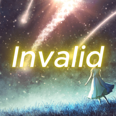 Invalid Front Cover