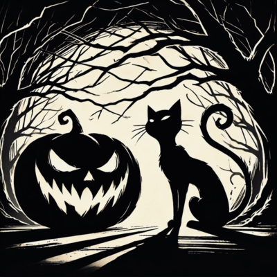 Halloween hello hello Front Cover