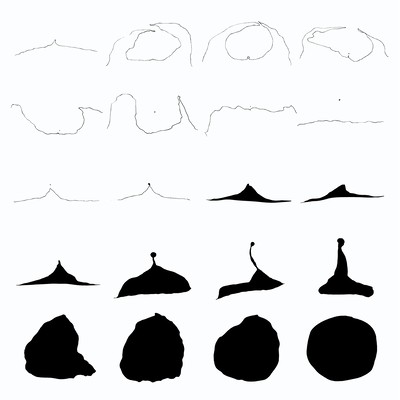 Pensees / B-SIDE Front Cover