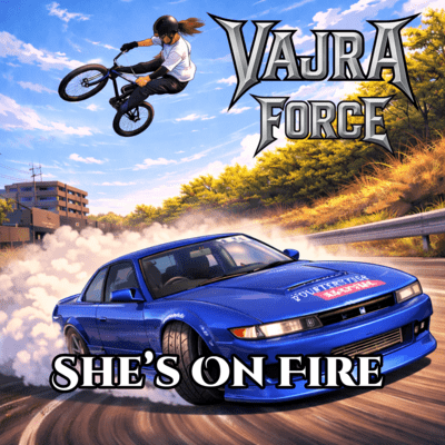 She’s On Fireのジャケット写真