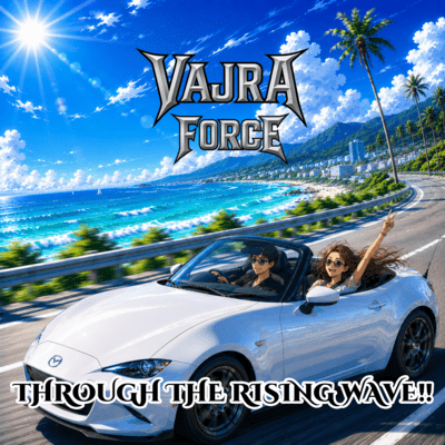 THROUGH THE RISING WAVE!! Front Cover