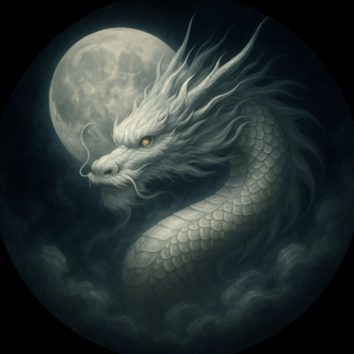 Blue Moon Reiko Hakuten Dragon King Front Cover