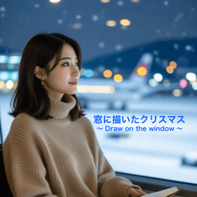 窓に描いたクリスマスのジャケット写真