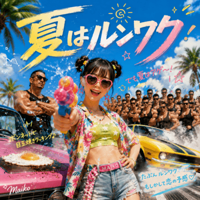 Summer Goes Lunwaku Front Cover