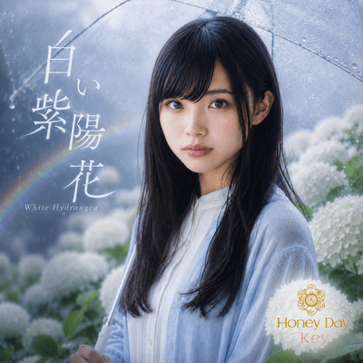 白い紫陽花のジャケット写真
