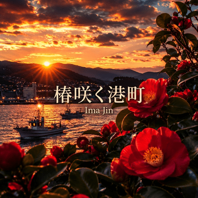 Tsubaki saku minatomachi Front Cover