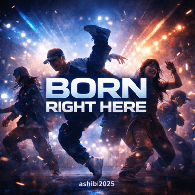 BORN RIGHT HERE Front Cover