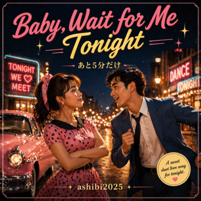 Baby, Wait for Me Tonight Front Cover