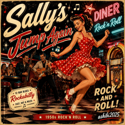 Sally's Jump Again Front Cover