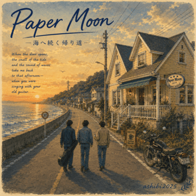 Paper Moon - The Road That Leads to the Sea Front Cover