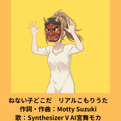 ねない子どこだ リアルこもりうたのジャケット写真