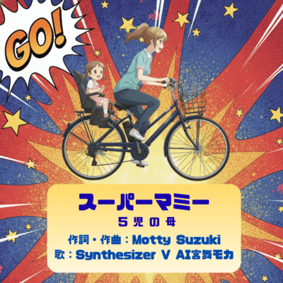 Super Mommy: Mother of Five Front Cover