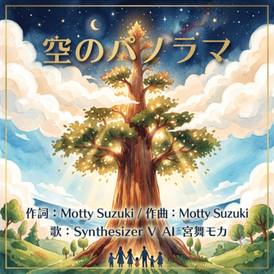 Panorama Above the Sky Front Cover