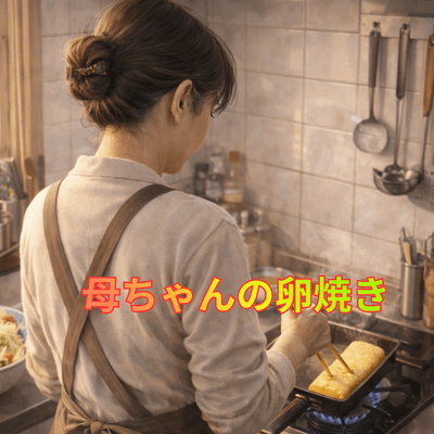 母ちゃんの卵焼き (Mom’s Tamagoyaki)のジャケット写真