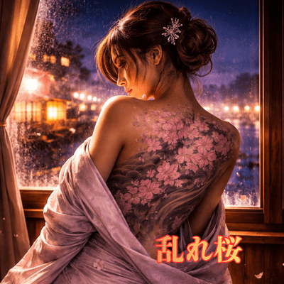乱れ桜 (Chaotic Cherry Blossoms)のジャケット写真