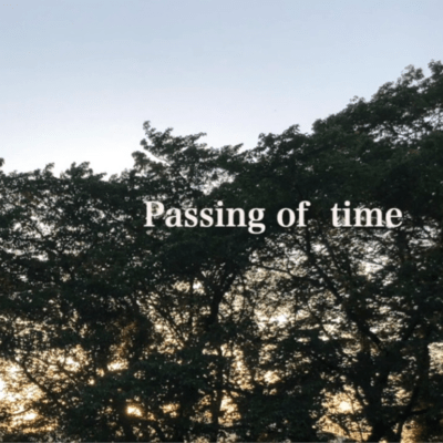 Passing of time (GUMI Ver) Front Cover