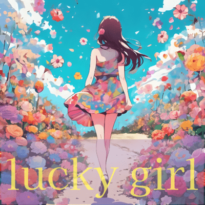 lucky girl Front Cover
