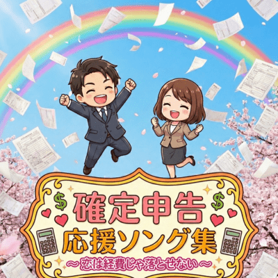 Tax Return Cheering Songs ~Love is Non-Deductible~ Front Cover
