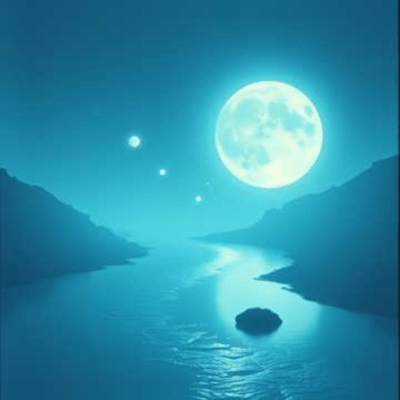 Moon Relaxation to Raise Your Vibration and Attract Good Luck Front Cover